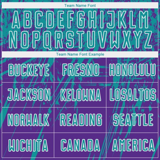 Purple Jersey Teal-White Soccer Sublimation Uniform Custom Purple Jersey Teal-White Soccer Sublimation Uniform Custom