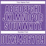 Diagonal White Jersey Purple Sublimation Uniform Custom Lines Soccer Diagonal White Jersey Purple Sublimation Uniform Custom Lines Soccer