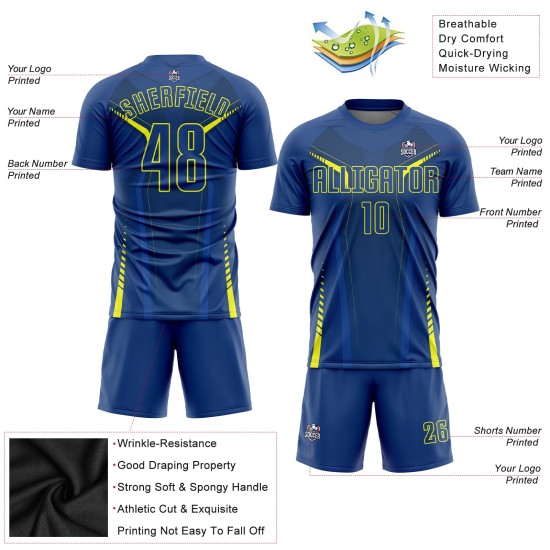 Sublimation Navy Soccer US Custom Gold Jersey Blue Uniform Sublimation Navy Soccer US Custom Gold Jersey Blue Uniform