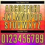 Pink-Black Yellow Sublimation Geometric Jersey Shapes Hot Uniform Soccer Custom Pink-Black Yellow Sublimation Geometric Jersey Shapes Hot Uniform Soccer Custom