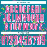 Jersey Custom Art Green Pink-Neon Uniform Soccer Fragment Teal Abstract Sublimation Jersey Custom Art Green Pink-Neon Uniform Soccer Fragment Teal Abstract Sublimation