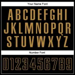 Gold Custom Split Sublimation Fashion Jersey Black-Old Uniform White Soccer Gold Custom Split Sublimation Fashion Jersey Black-Old Uniform White Soccer