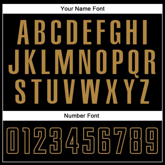 Gold Custom Split Sublimation Fashion Jersey Black-Old Uniform White Soccer Gold Custom Split Sublimation Fashion Jersey Black-Old Uniform White Soccer